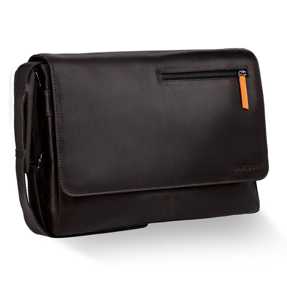 Essentials messenger bag black