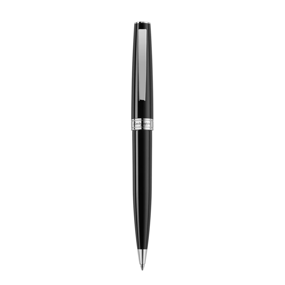 Armonia Ballpoint Pen, Steel, Black 