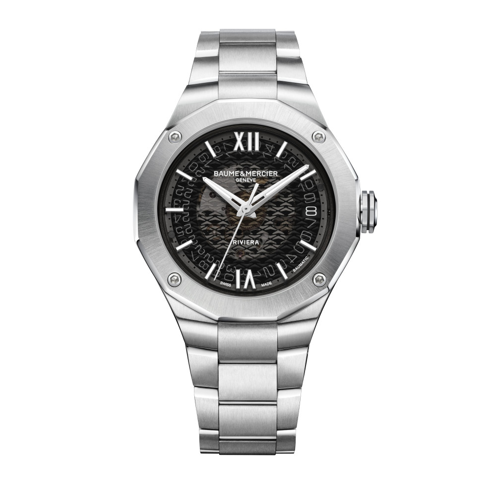 Riviera Black Dial Watch