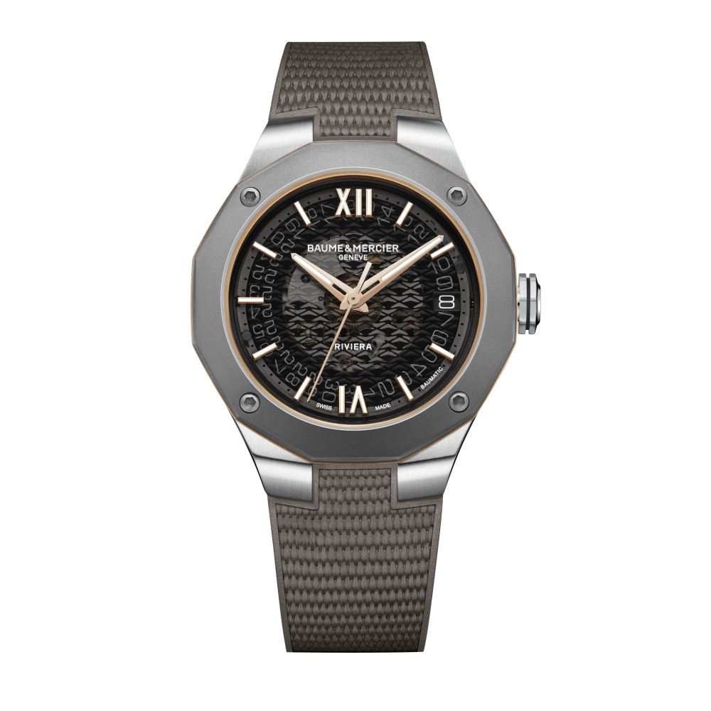 Riviera Black Dial Watch